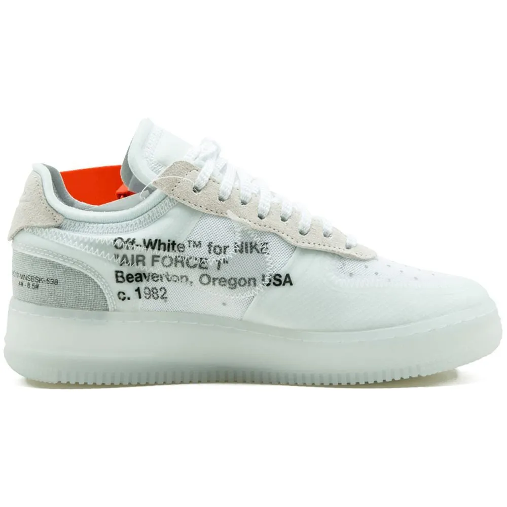 Off-White X Nike Air Force 1 Low - White Nike Air Force 1 low-top sneakers