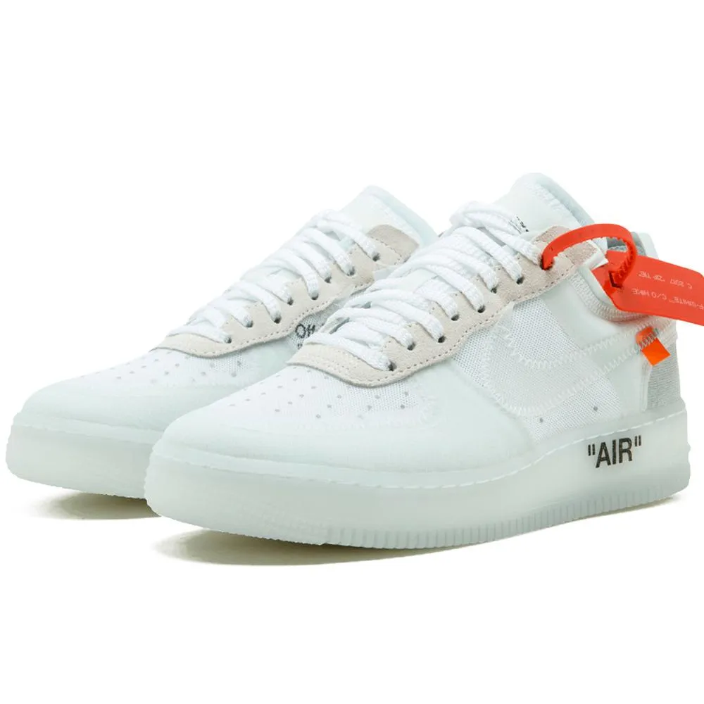 Off-White X Nike Air Force 1 Low - White Nike Air Force 1 low-top sneakers