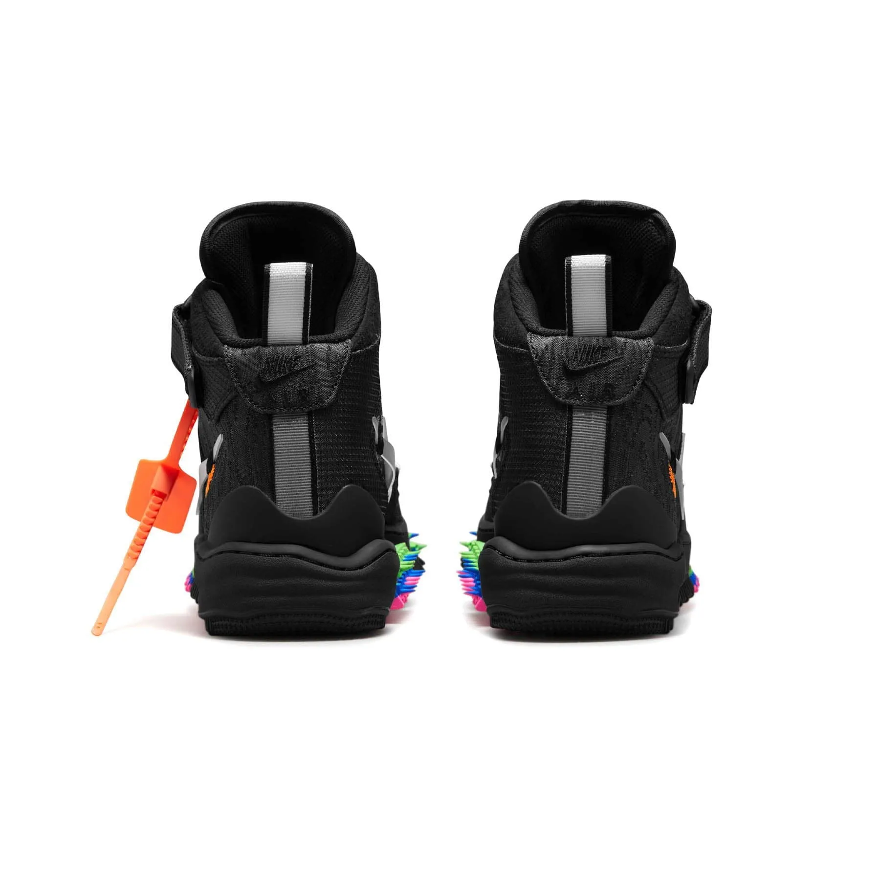 Off-White x Nike Air Force 1 Mid 'Black' Nike Air Force 1 low-top sneakers