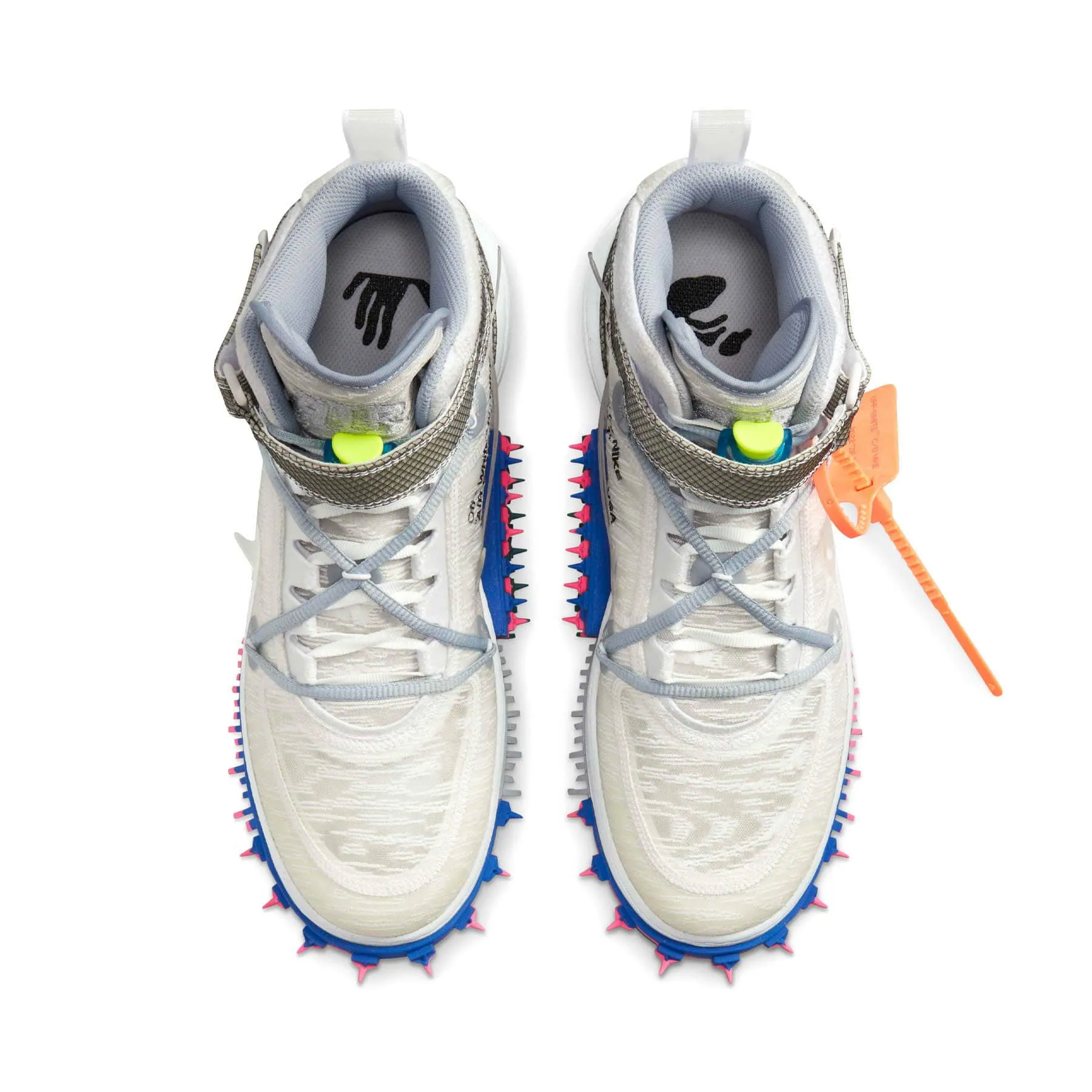 Off-White x Nike Air Force 1 Mid 'White' Nike Air Force 1 low-top sneakers