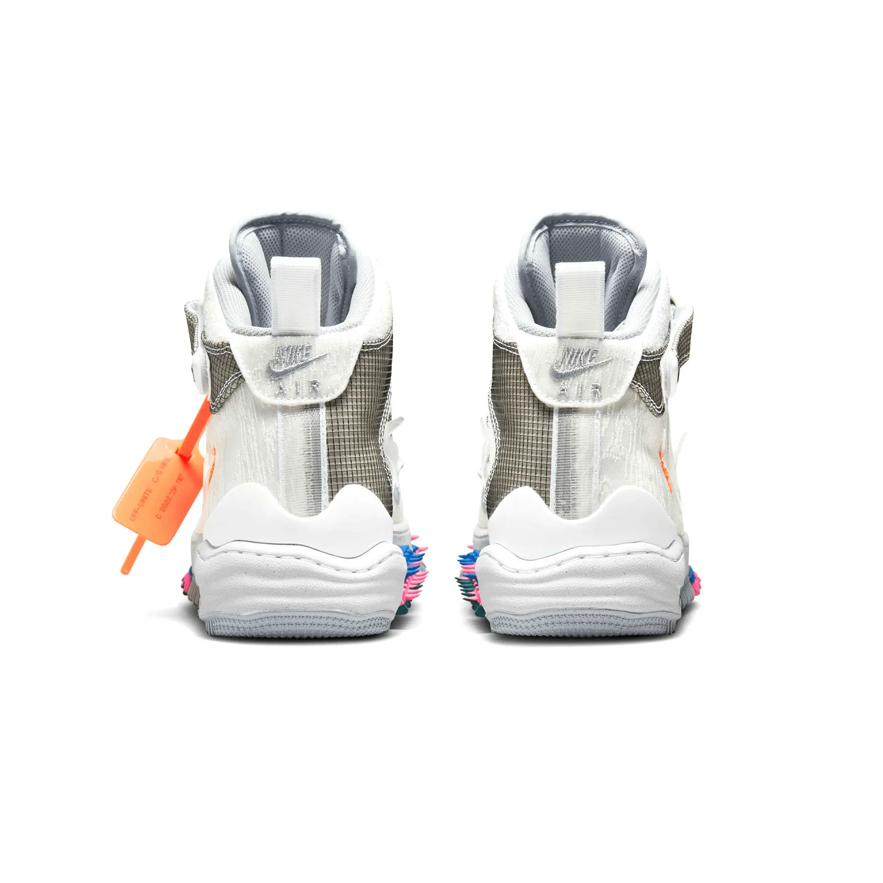 Off-White x Nike Air Force 1 Mid 'White' Nike Air Force 1 low-top sneakers