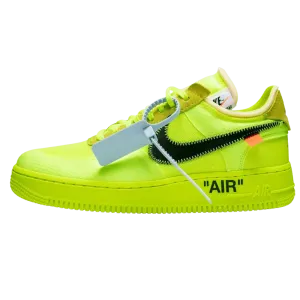 Off-White x Nike Air Force 1 Volt Nike Air Force 1 timeless sneakers for any outfit