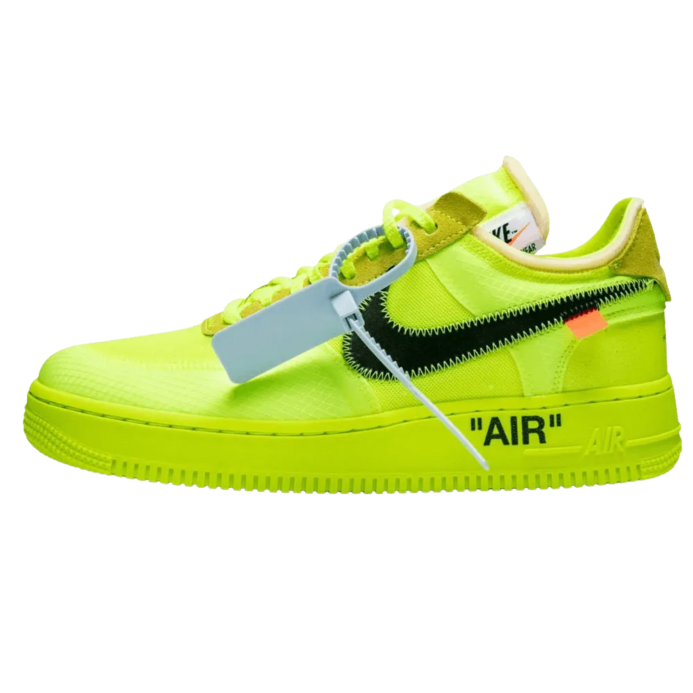 Off-White x Nike Air Force 1 Volt Nike Air Force 1 timeless sneakers for any outfit