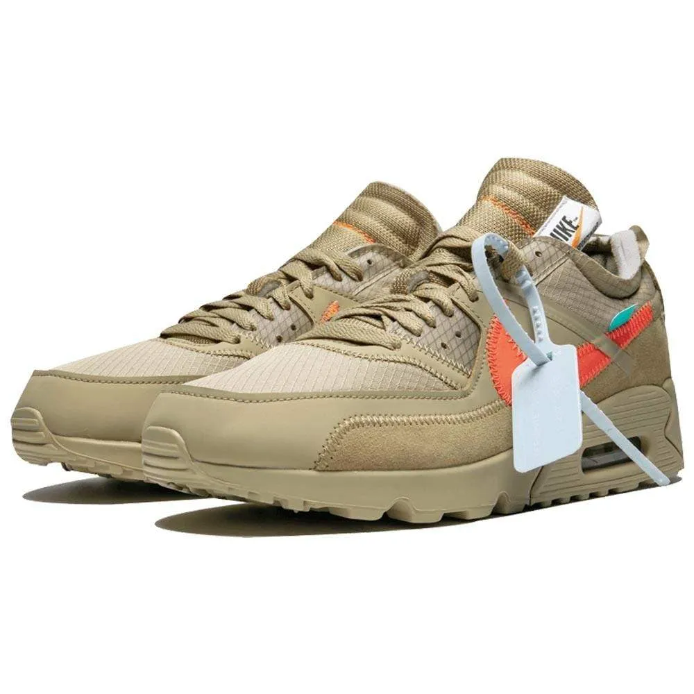 Off-White x Nike Air Max 90 Desert Ore Nike Air Max running sneakers