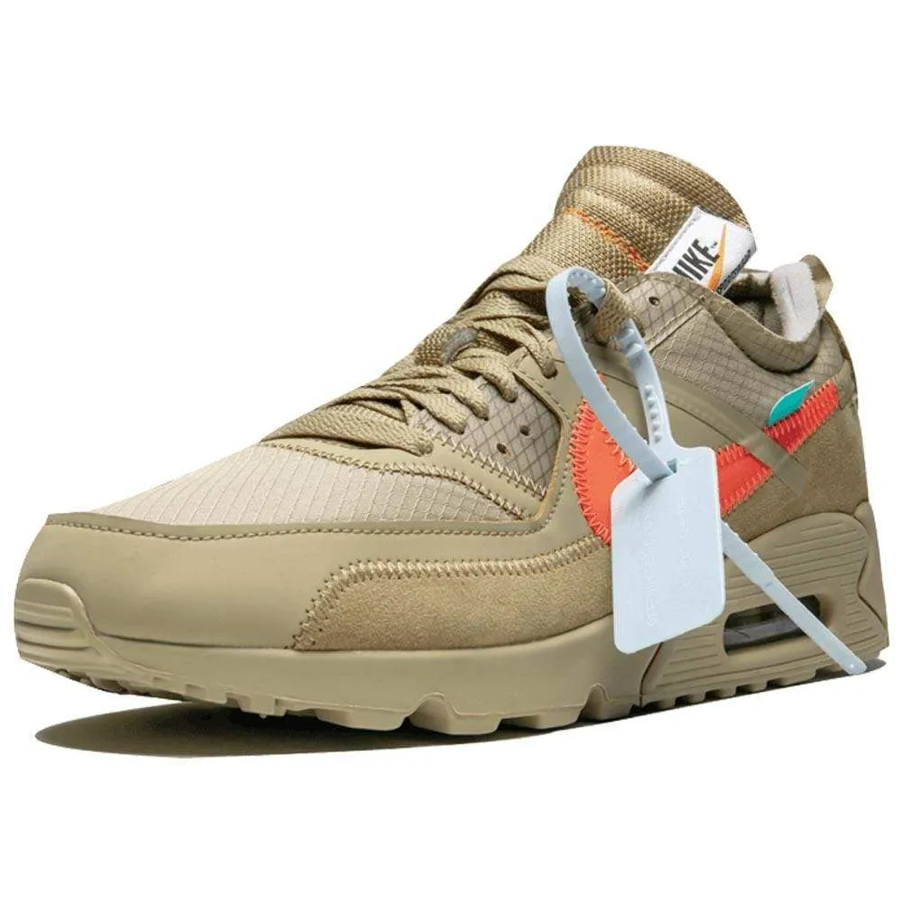 Off-White x Nike Air Max 90 Desert Ore Nike Air Max running sneakers