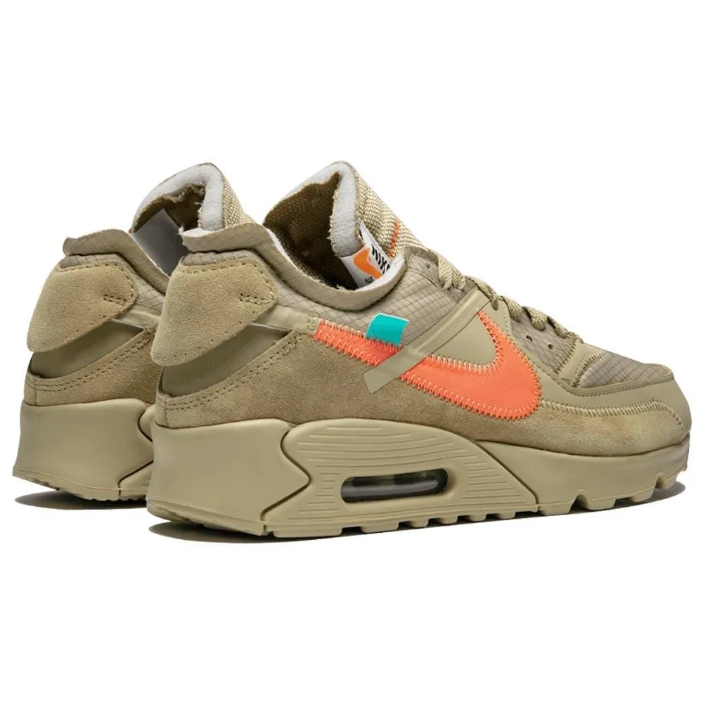 Off-White x Nike Air Max 90 Desert Ore Nike Air Max running sneakers