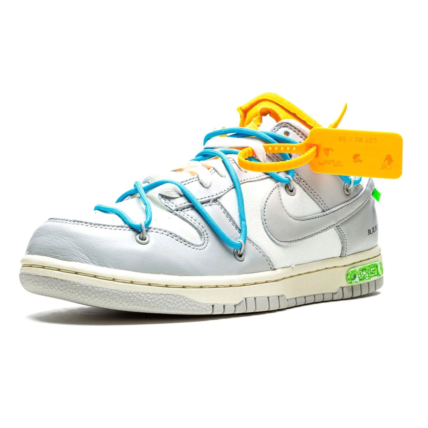 Off-White x Nike Dunk Low 'Lot 02 of 50' Nike Dunk stylish shoes