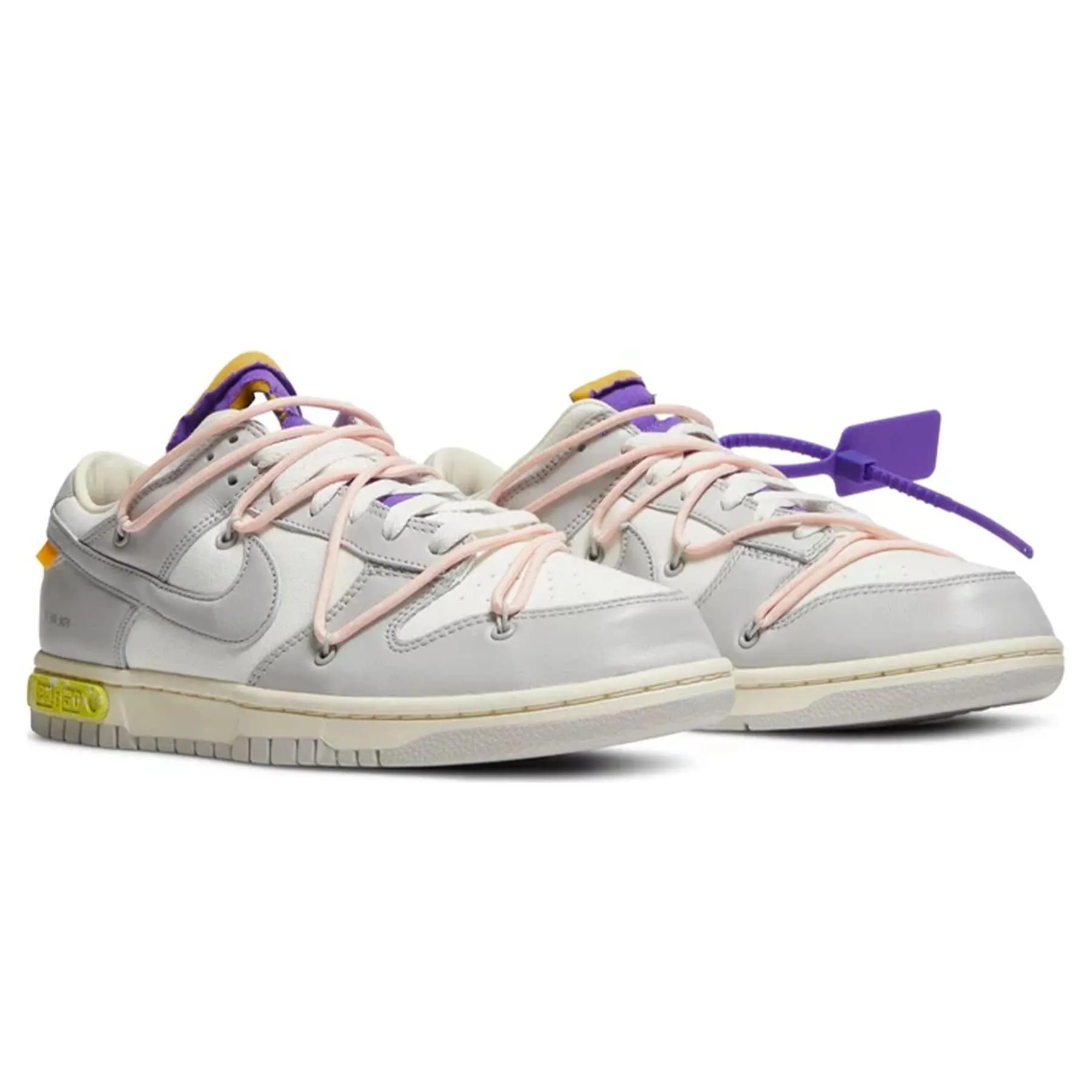 Off-White x Nike Dunk Low 'Lot 24 of 50' Nike Dunk stylish shoes