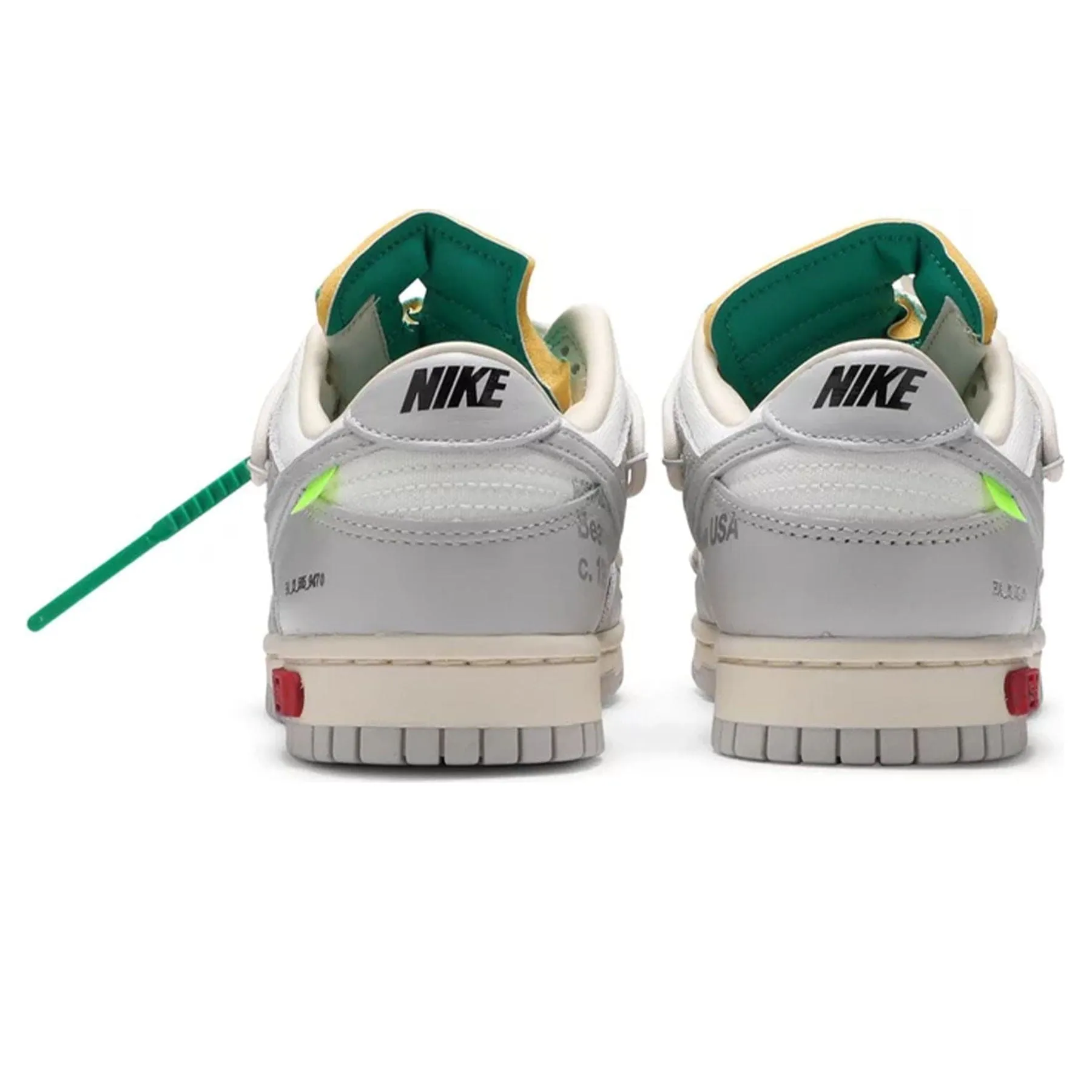 Off-White x Nike Dunk Low 'Lot 25 of 50' Nike Dunk stylish shoes