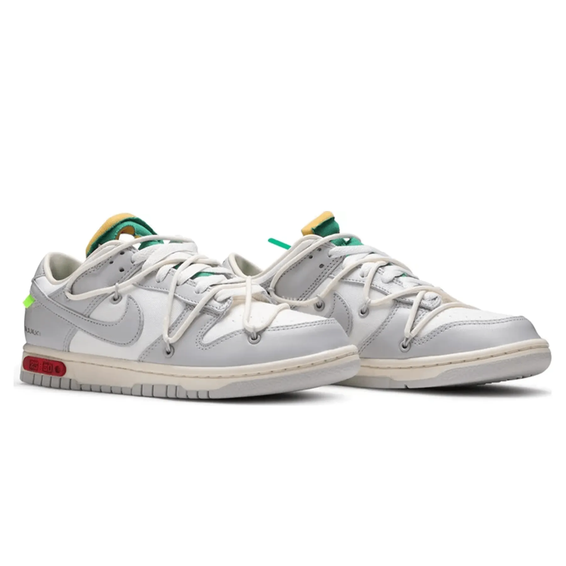 Off-White x Nike Dunk Low 'Lot 25 of 50' Nike Dunk stylish shoes