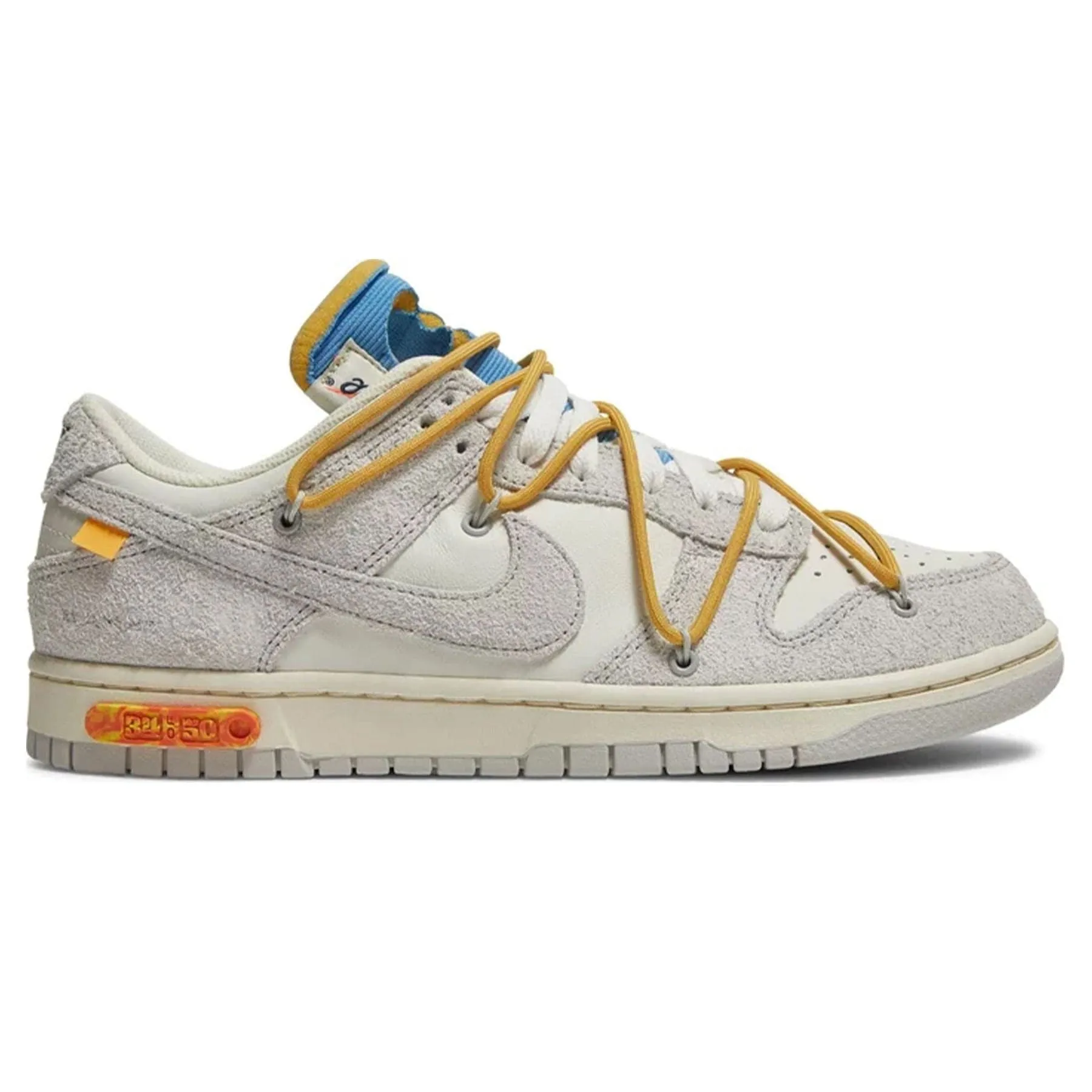 Off-White x Nike Dunk Low 'Lot 34 of 50' Nike Dunk stylish shoes