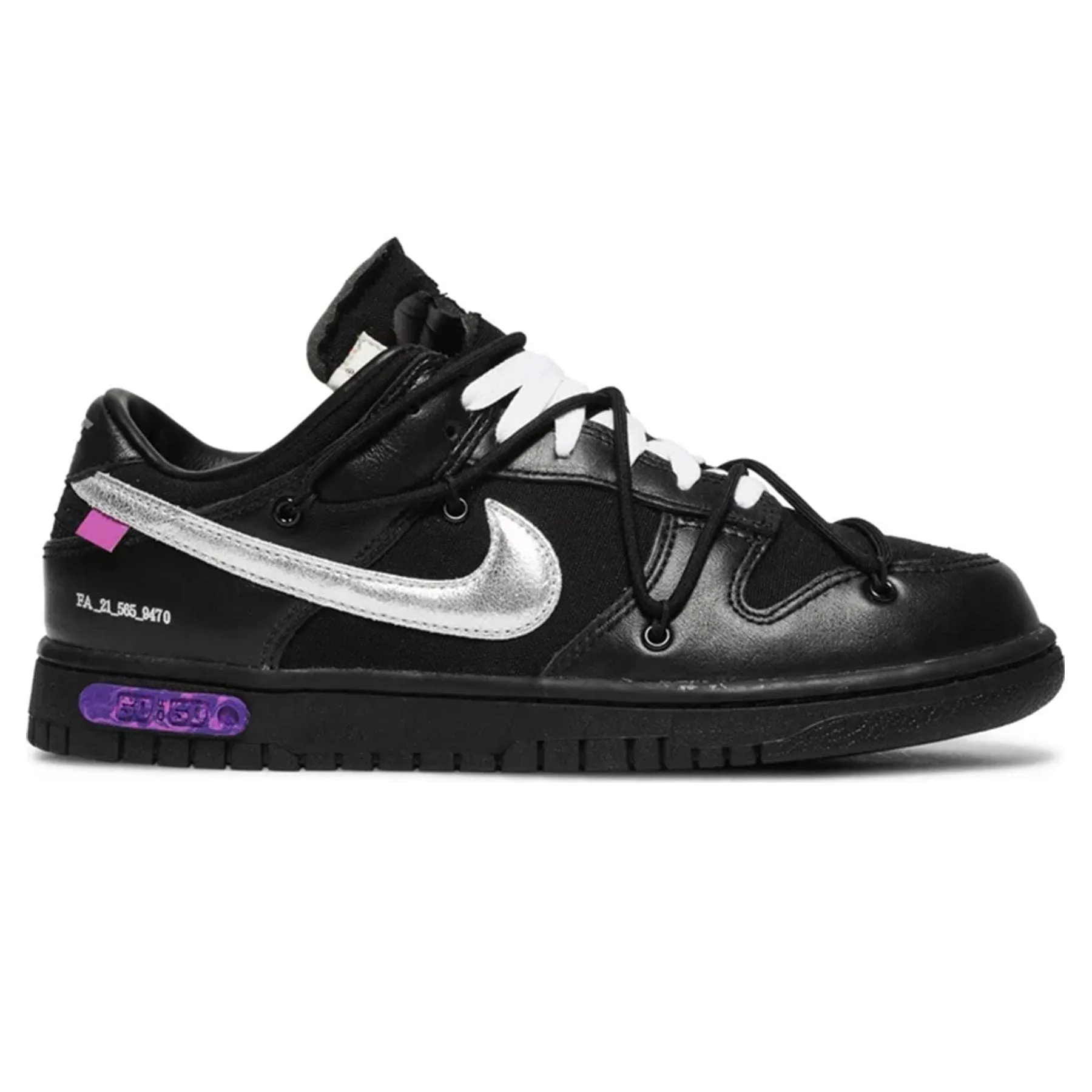Off-White x Nike Dunk Low 'Lot 50 of 50' Nike Dunk stylish shoes