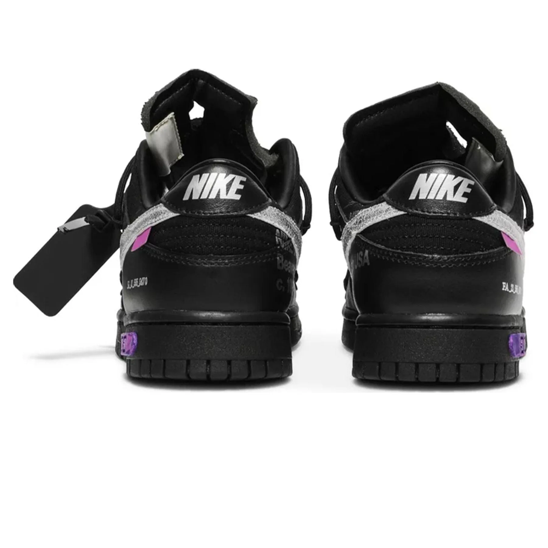 Off-White x Nike Dunk Low 'Lot 50 of 50' Nike Dunk stylish shoes
