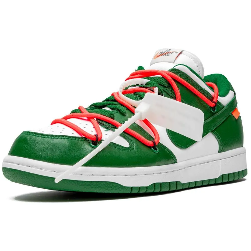 OFF-WHITE x Nike Dunk Low 'Pine Green' Nike Dunk stylish shoes