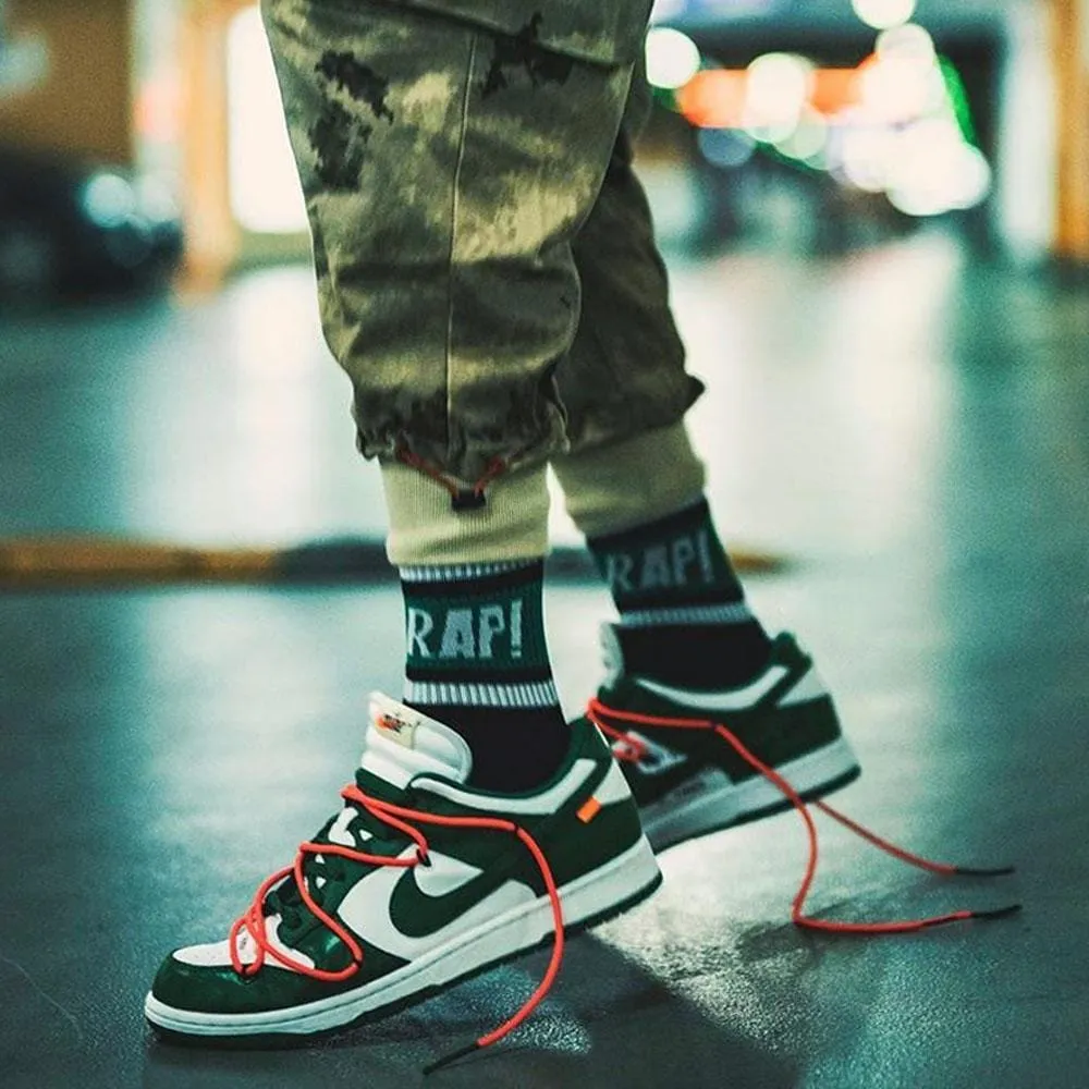 OFF-WHITE x Nike Dunk Low 'Pine Green' Nike Dunk stylish shoes