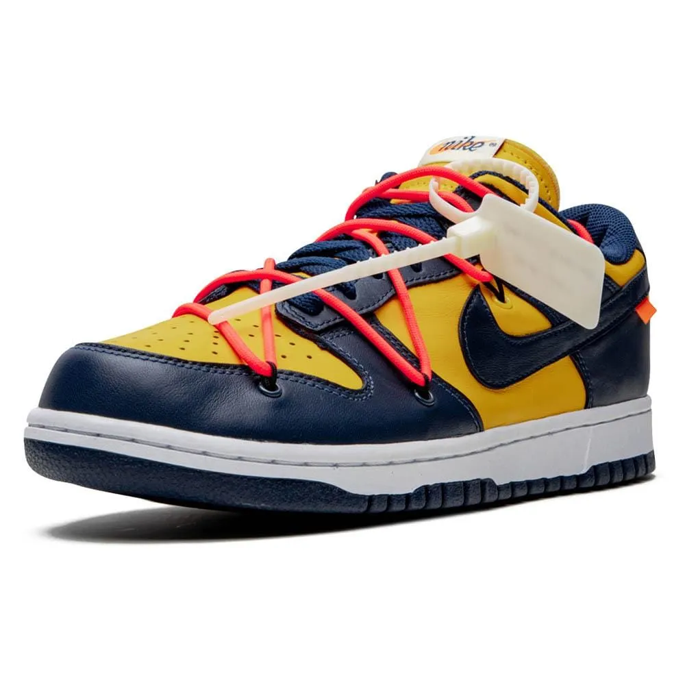 OFF-WHITE x Nike Dunk Low 'University Gold' Nike Dunk stylish shoes
