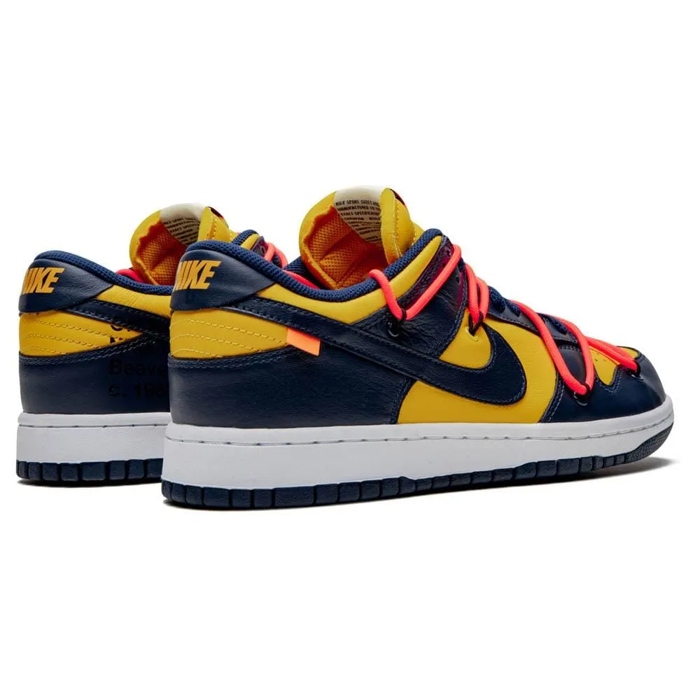 OFF-WHITE x Nike Dunk Low 'University Gold' Nike Dunk stylish shoes