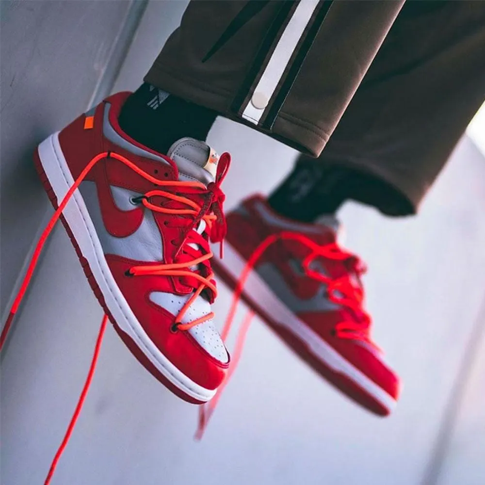 OFF-WHITE x Nike Dunk Low 'University Red' Nike Dunk stylish shoes