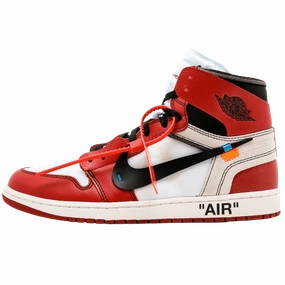 Off-White x Air Jordan 1 Chicago Air Jordan 1 High classic sneakers with premium finish