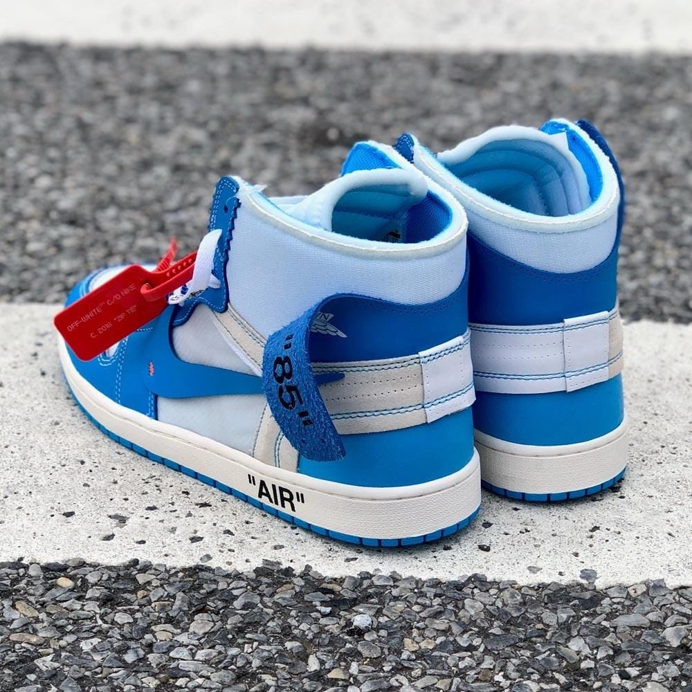 Off-White x Air Jordan 1 NRG UNC The Ten Air Jordan 1 High OG shoes