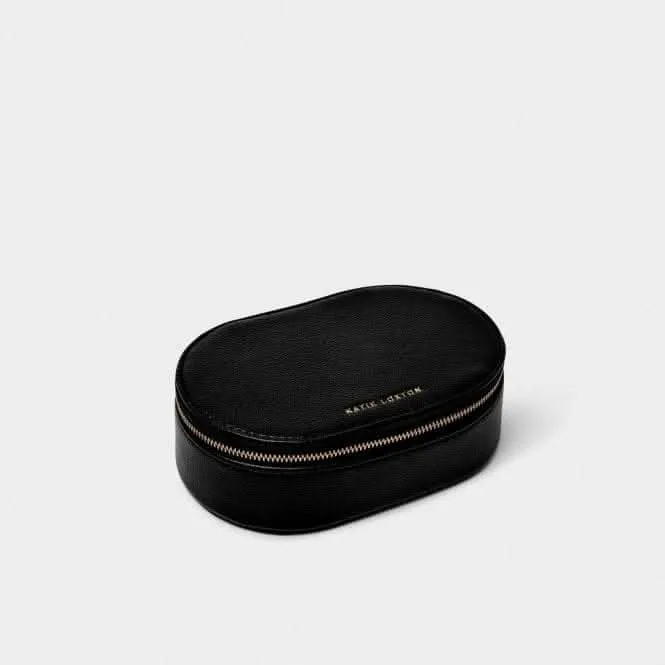 Oval Black Jewellery Box KLB3359 Katie Loxton Jewelry And Accessories
