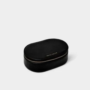 Oval Black Jewellery Box KLB3359 Katie Loxton Jewelry And Accessories