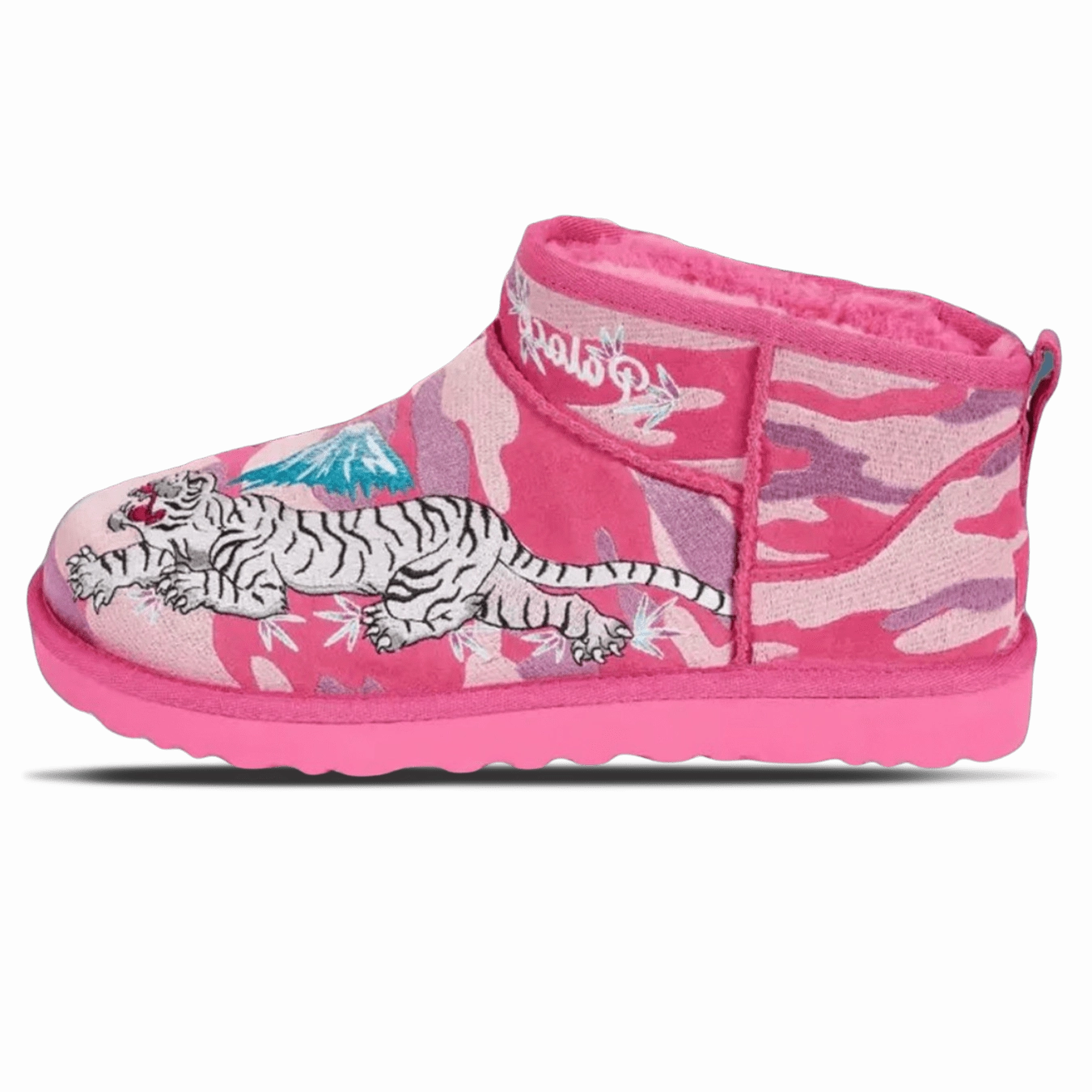 Palace x UGG Mini Boot 'Pink Camo' ugg mini boots stylish winter footwear