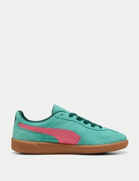 Palermo Sneakers - Aquatic/Dark Myrtle Puma womens athletic shoes with modern design
