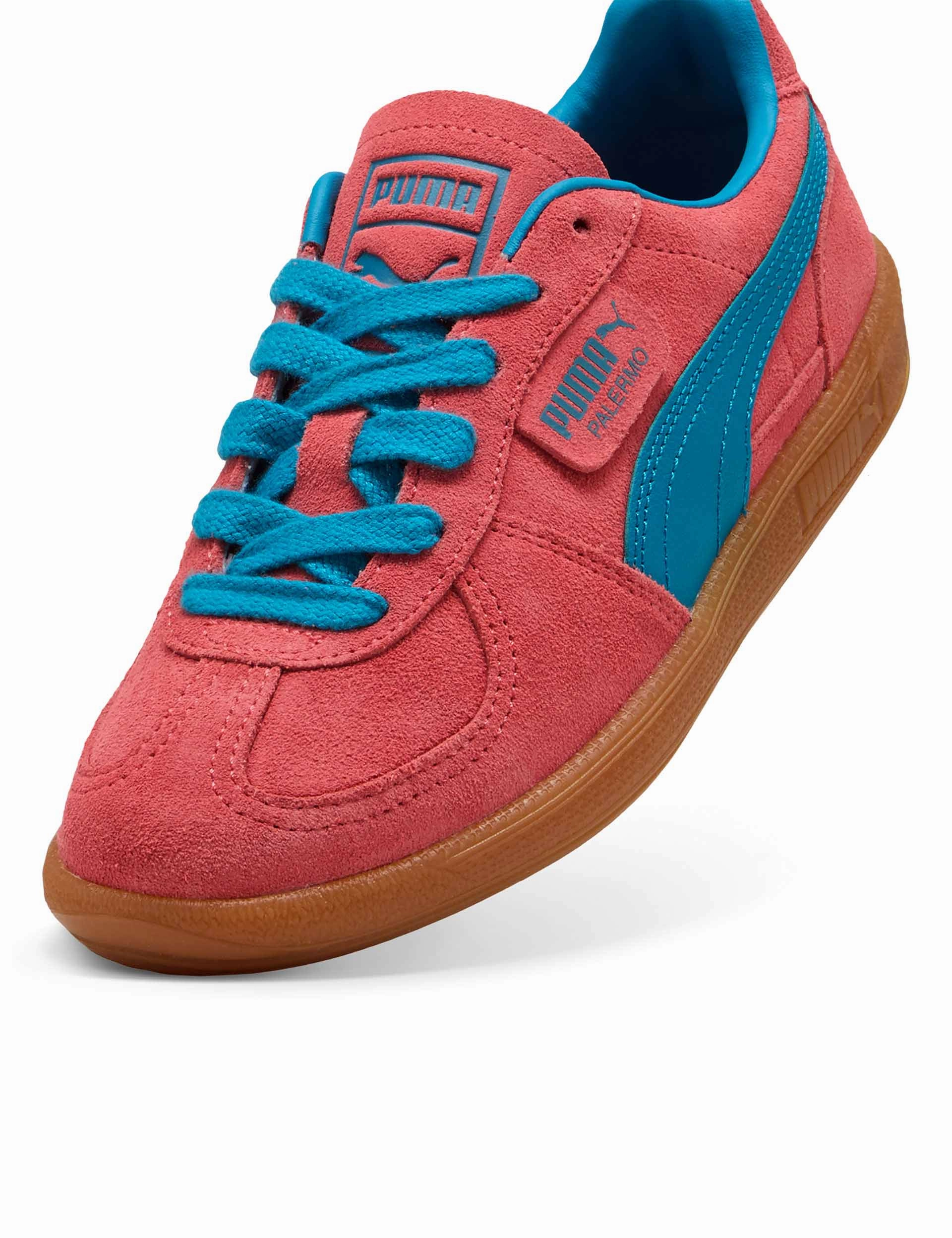 Palermo Sneakers - Peach Frost/Tropical Blue Puma women's stylish sport footwear