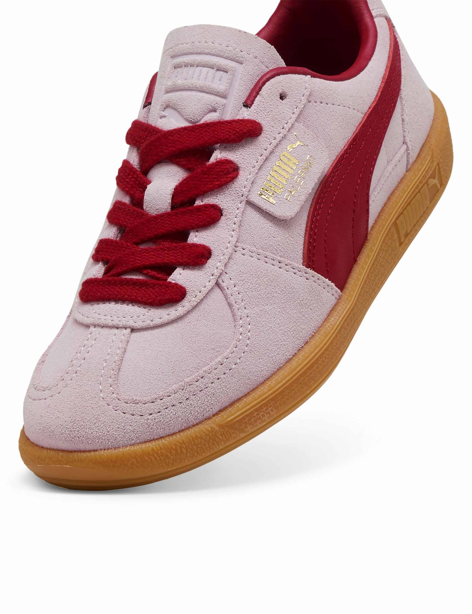 Palermo Sneakers - Rose Mauve/Dark Crimson Puma women's stylish sport footwear