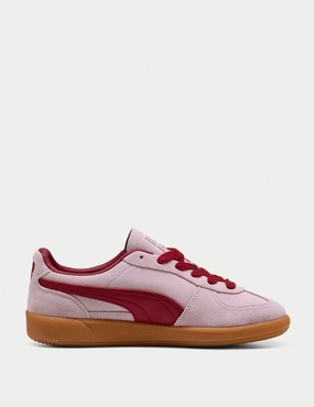 Palermo Sneakers - Rose Mauve/Dark Crimson Puma womens athletic shoes with modern design