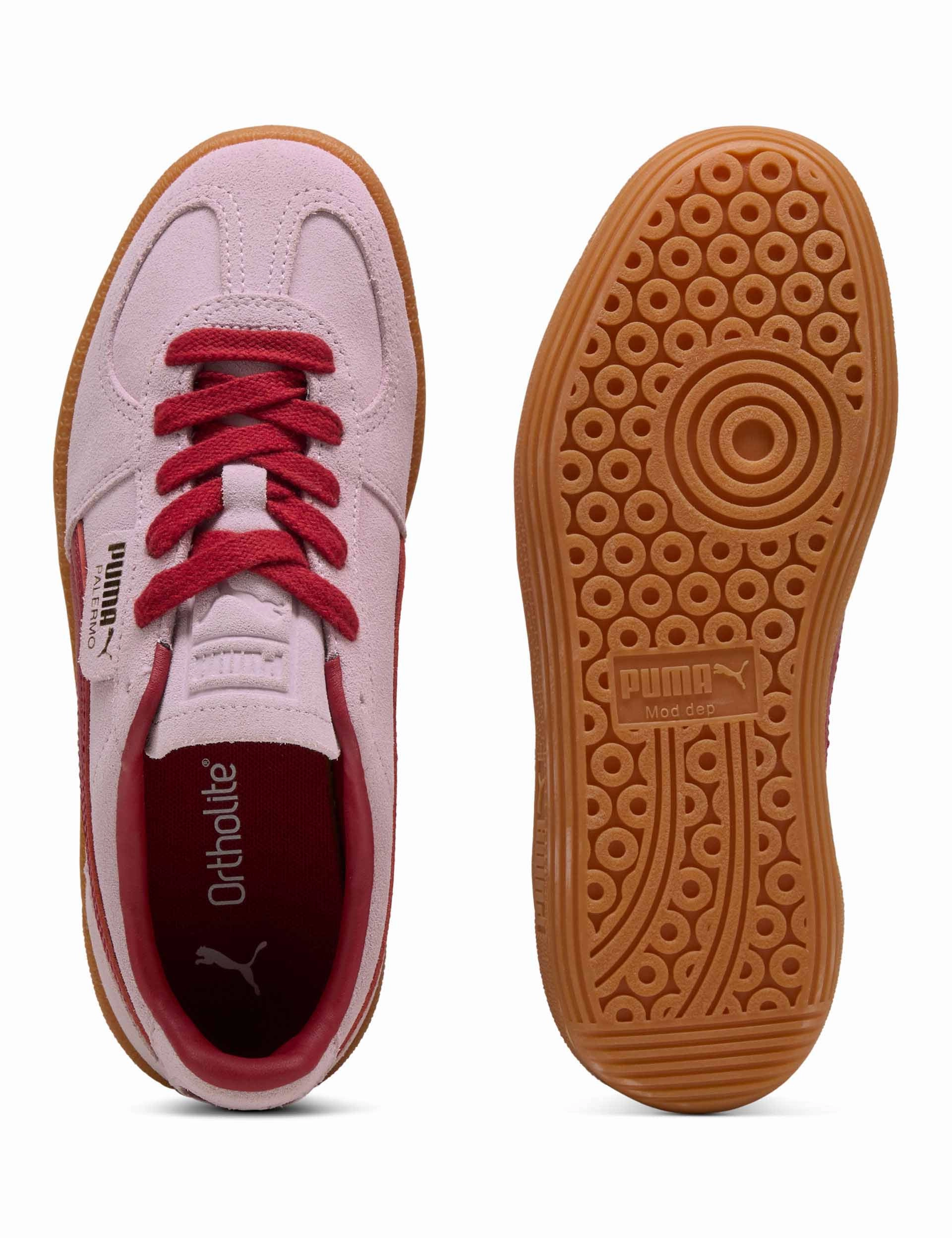 Palermo Sneakers - Rose Mauve/Dark Crimson Puma women's stylish sport footwear