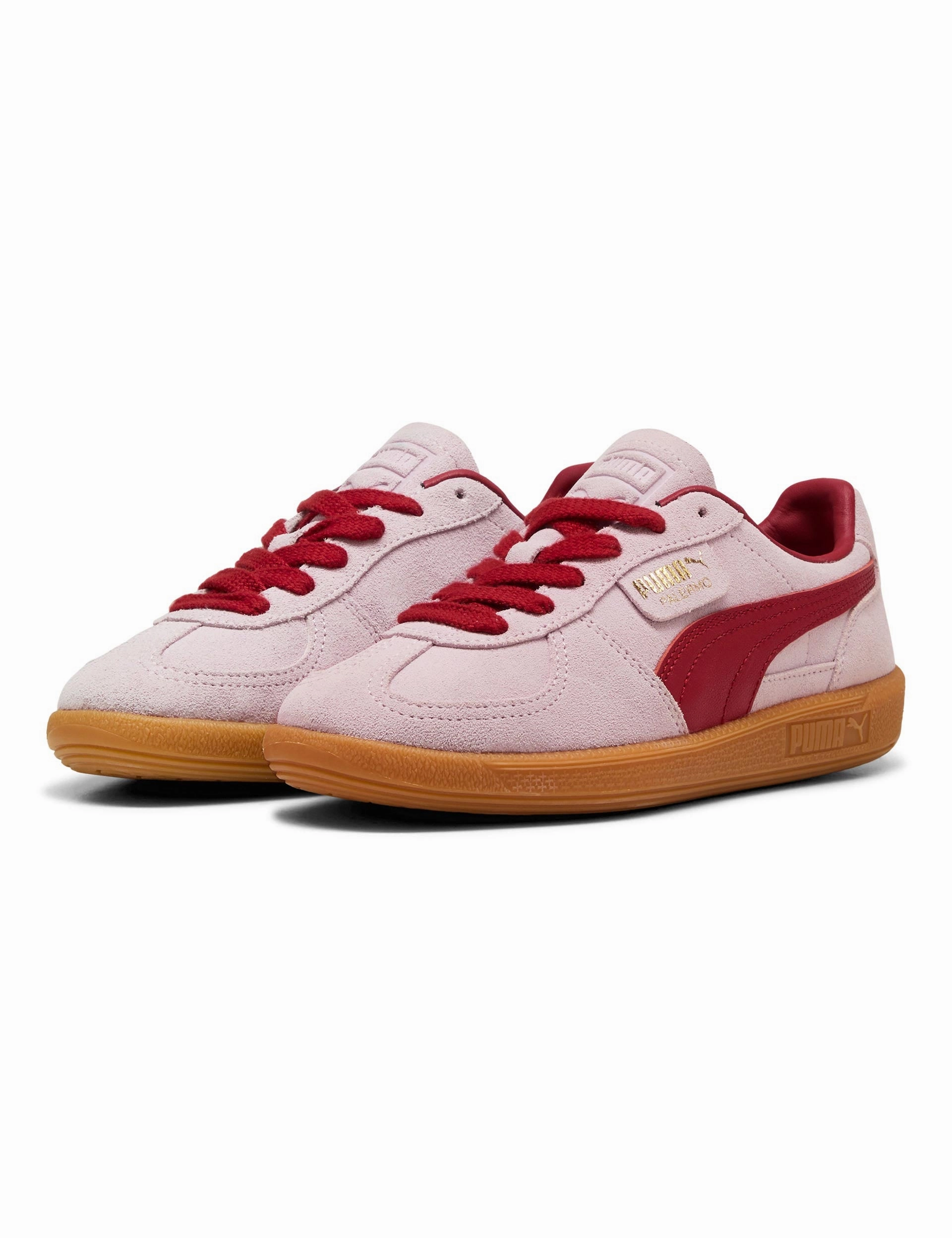 Palermo Sneakers - Rose Mauve/Dark Crimson Puma women's stylish sport footwear