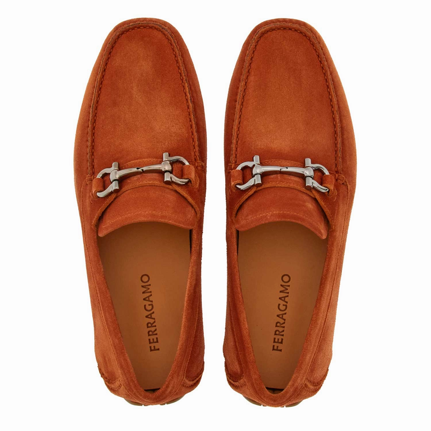 Parigi Suede Driver Salvatore Ferragamo luxury designer shoes
