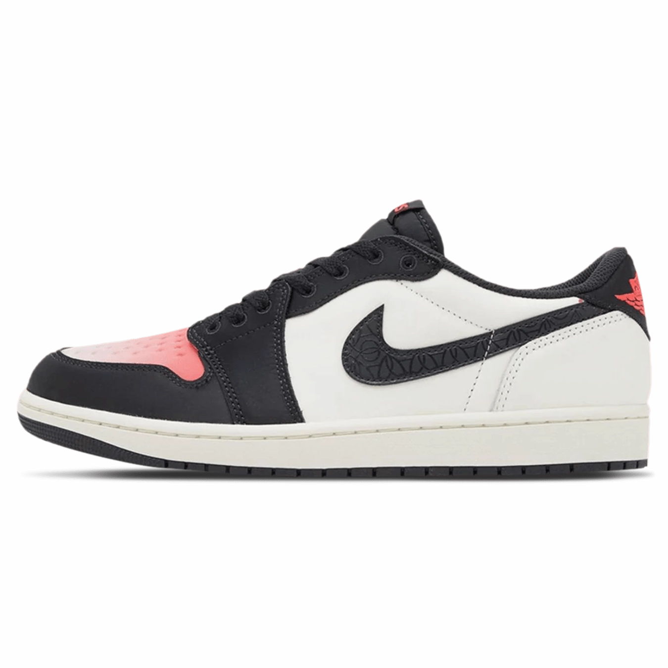 Paris Saint-Germain x Air Jordan 1 Low OG 'Sail Pink Oxford' Air Jordan 1 sneakers with heritage court style