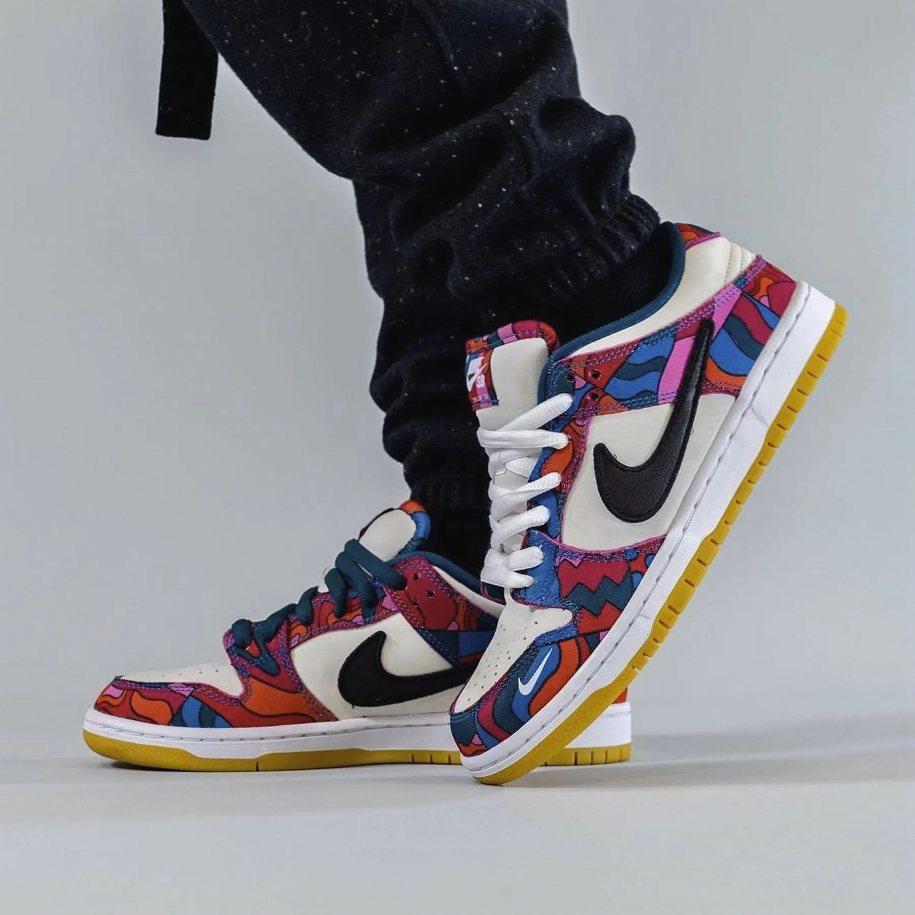 Parra x Nike Dunk Low Pro SB 'Abstract Art' Nike Dunk stylish shoes