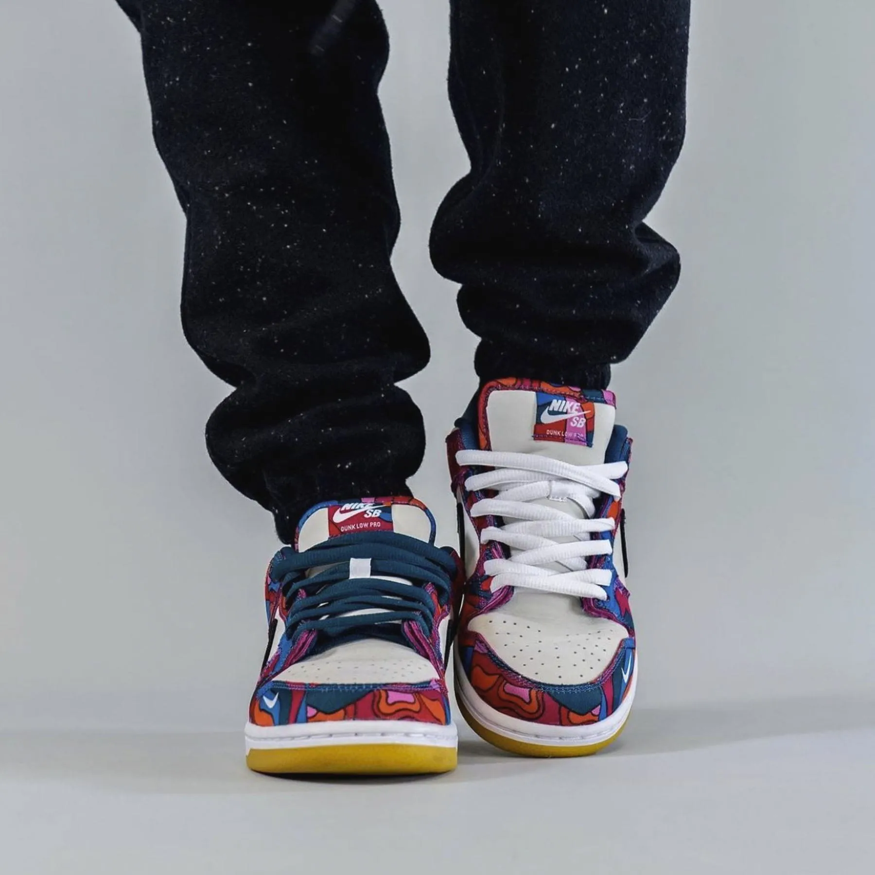 Parra x Nike Dunk Low Pro SB 'Abstract Art' Nike Dunk stylish shoes