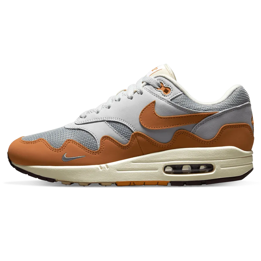 Patta x Nike Air Max 1 'Monarch' (Special Box) Nike Air Max lifestyle sneakers with sport details