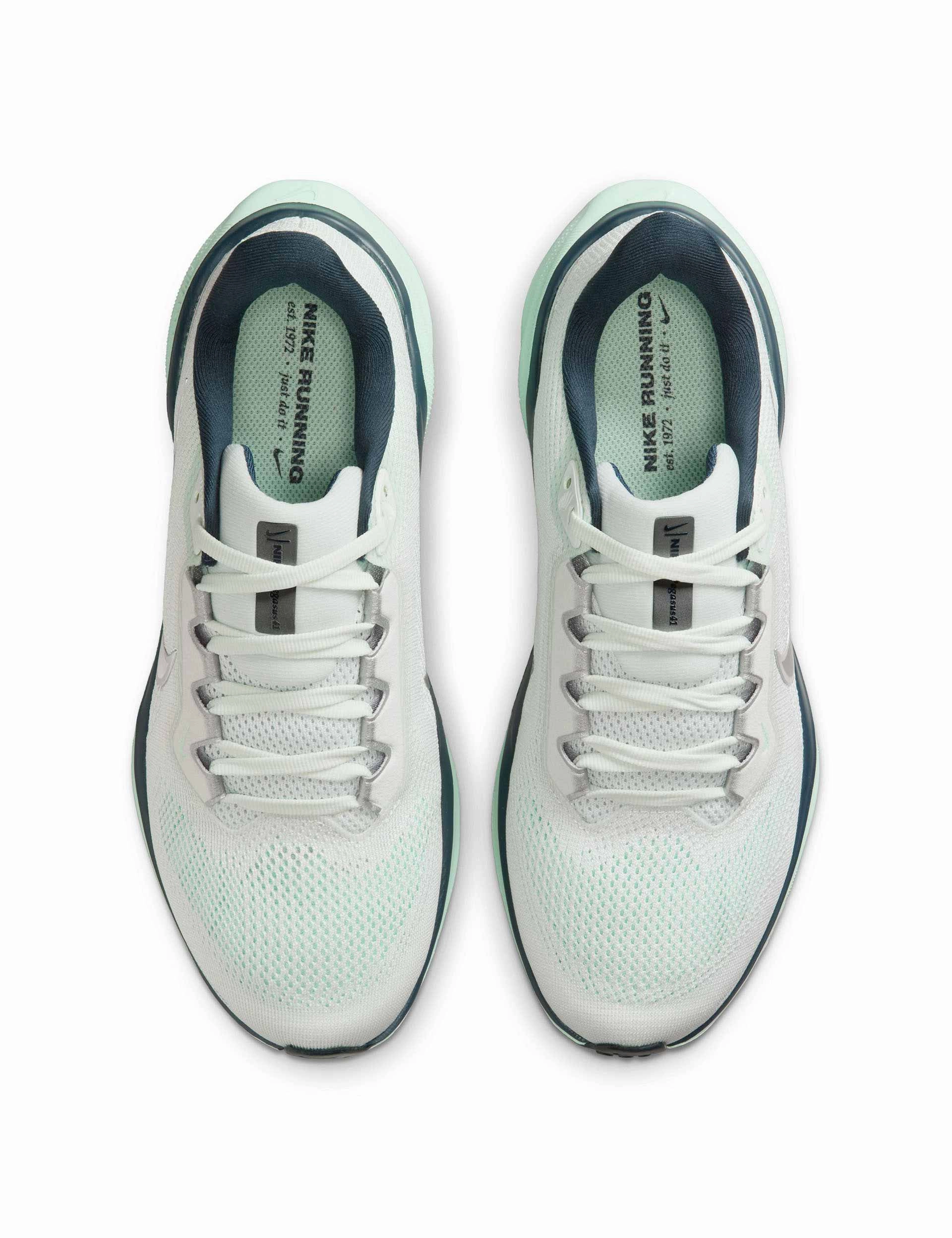 Pegasus 41 Shoes - Ghost Aqua/Metallic Silver/Mint Foam Nike women's stylish athletic footwear