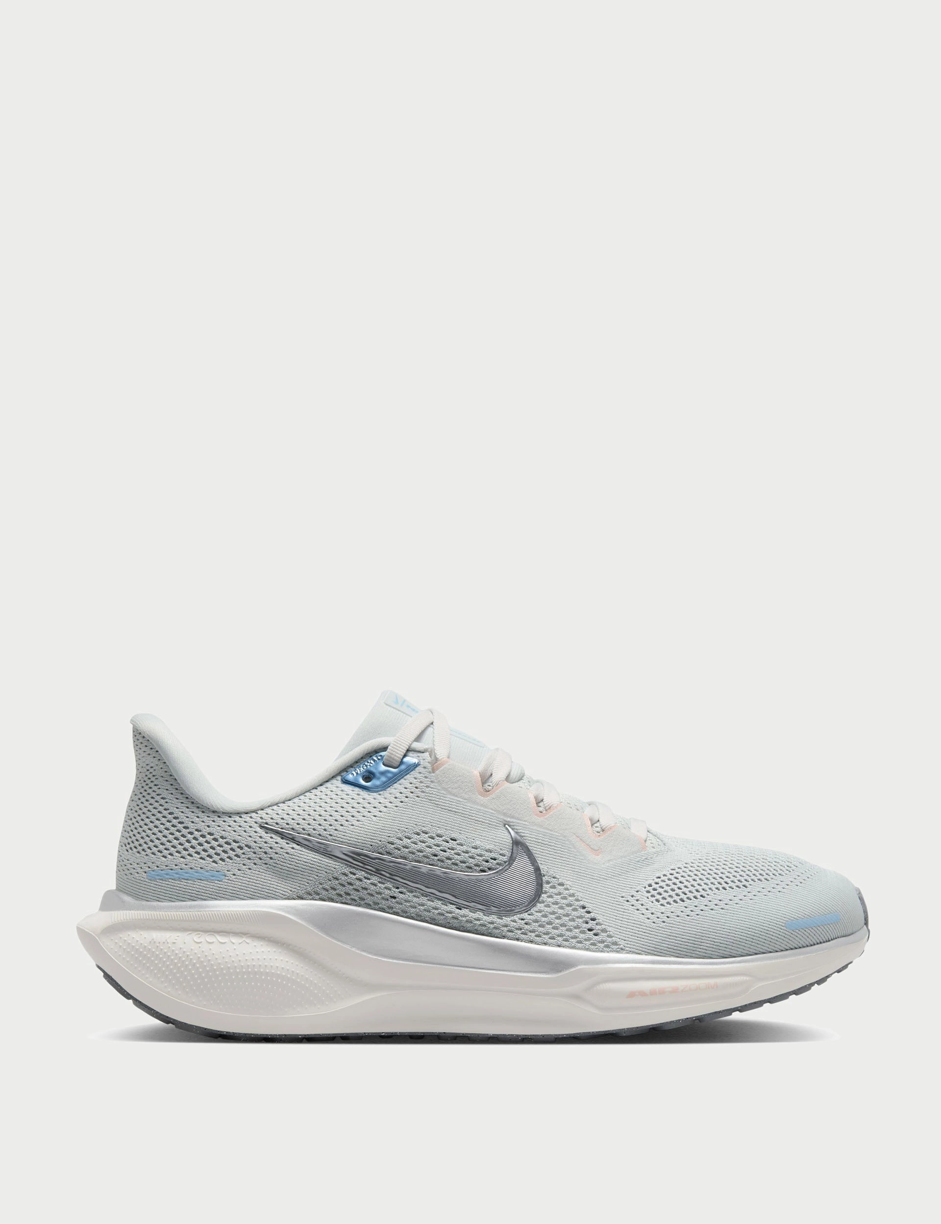 Pegasus 41 Shoes - Photon Dust/Metallic Pewter/Sail/Echo Pink Nike womens shoes with sleek design