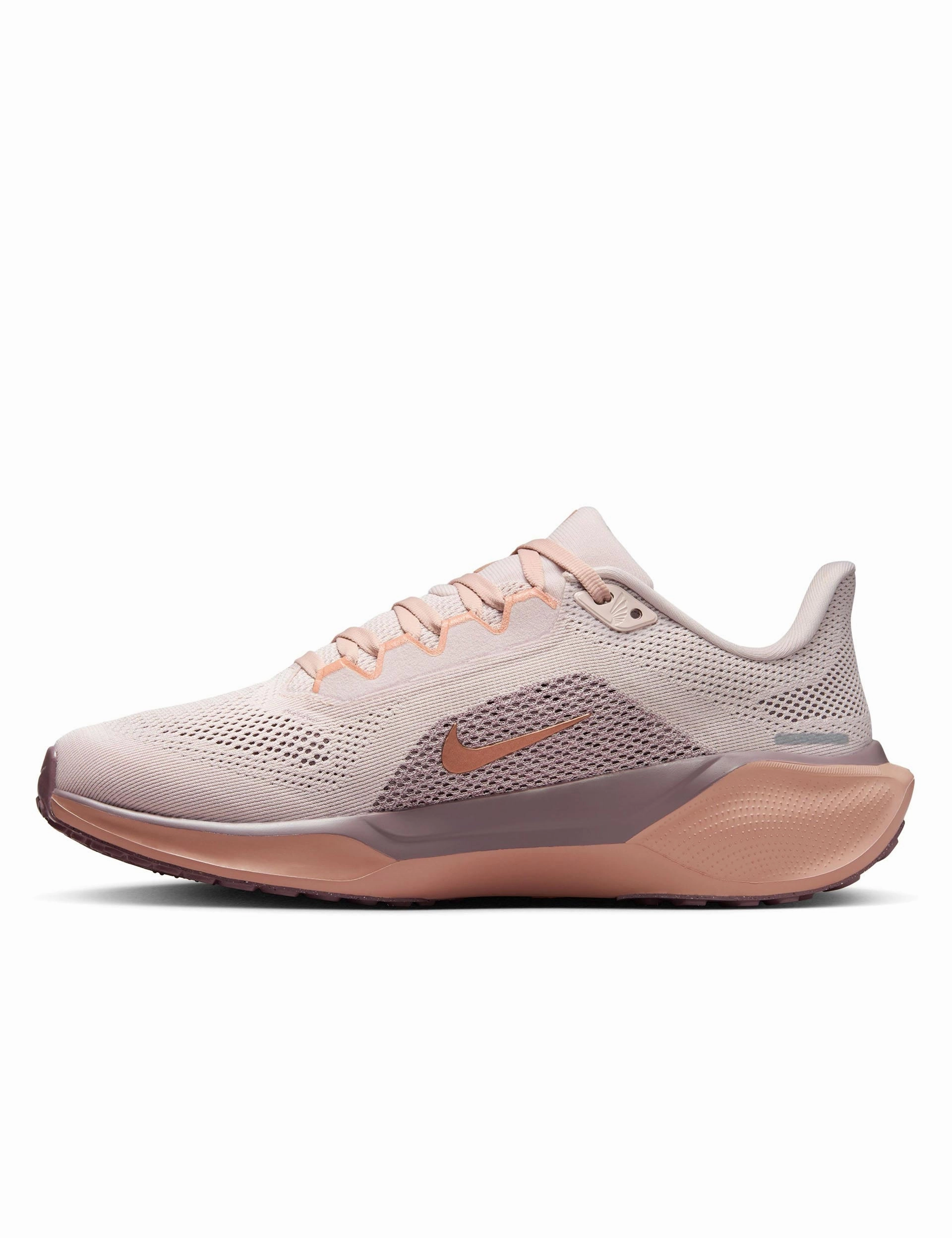 Pegasus 41 Shoes - Silt Red/Metallic Rose Gold/Particle Pink Nike women's stylish athletic footwear