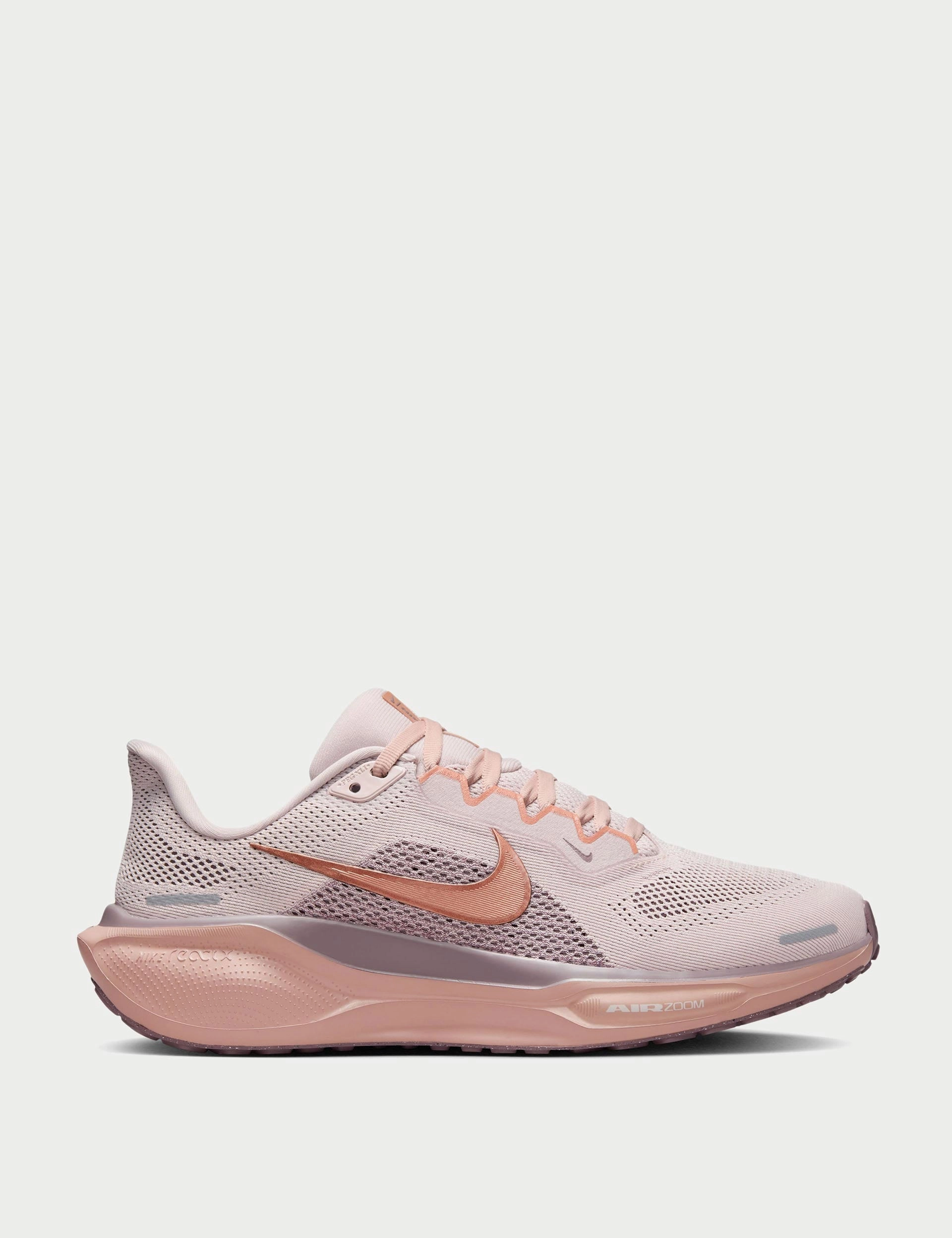 Pegasus 41 Shoes - Silt Red/Metallic Rose Gold/Particle Pink Nike womens shoes with sleek design