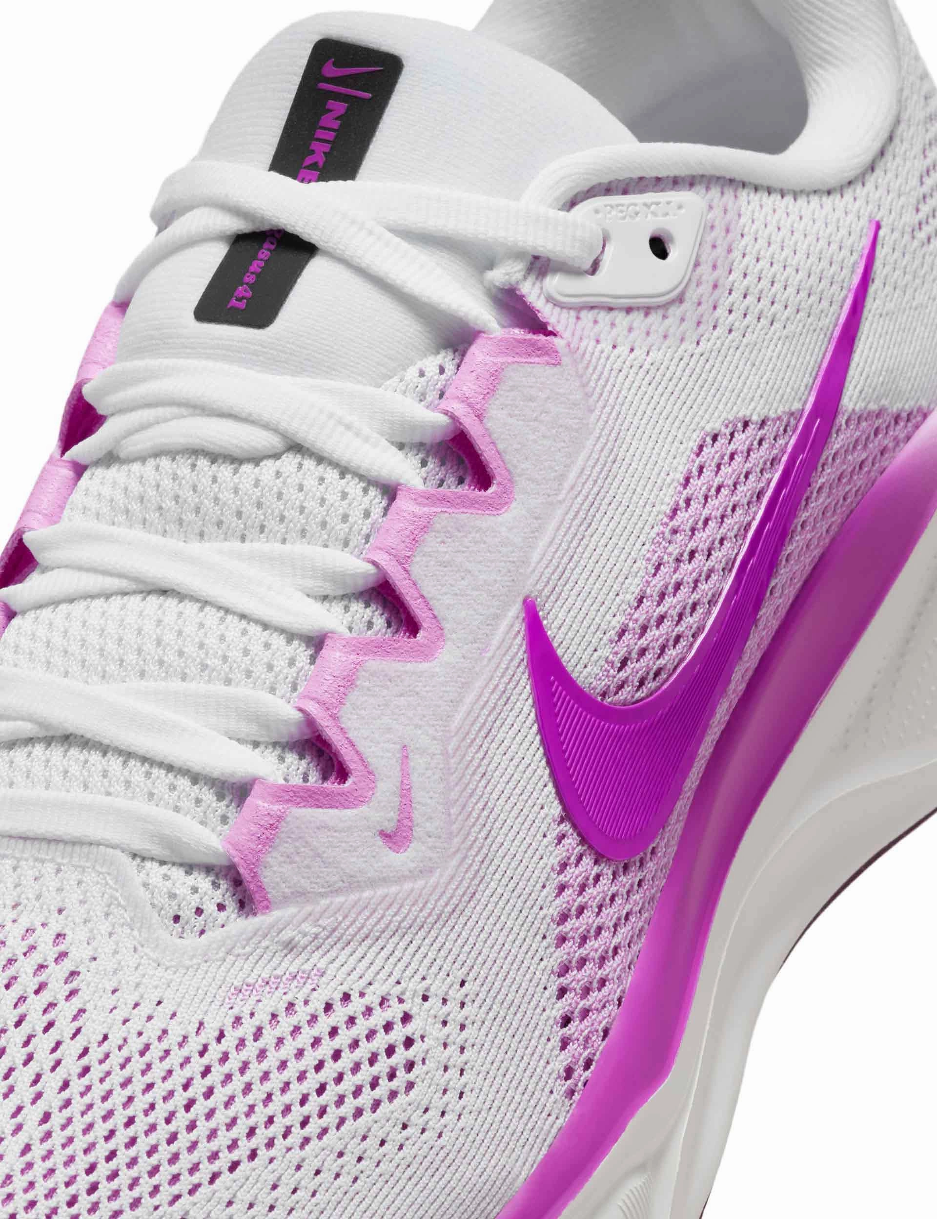 Pegasus 41 Shoes - White/Black/Beyond Pink/Hyper Violet Nike women's stylish athletic footwear