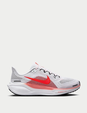 Pegasus 41 Shoes - White/Bright Crimson/Magic Ember/Black Nike womens shoes with sleek design