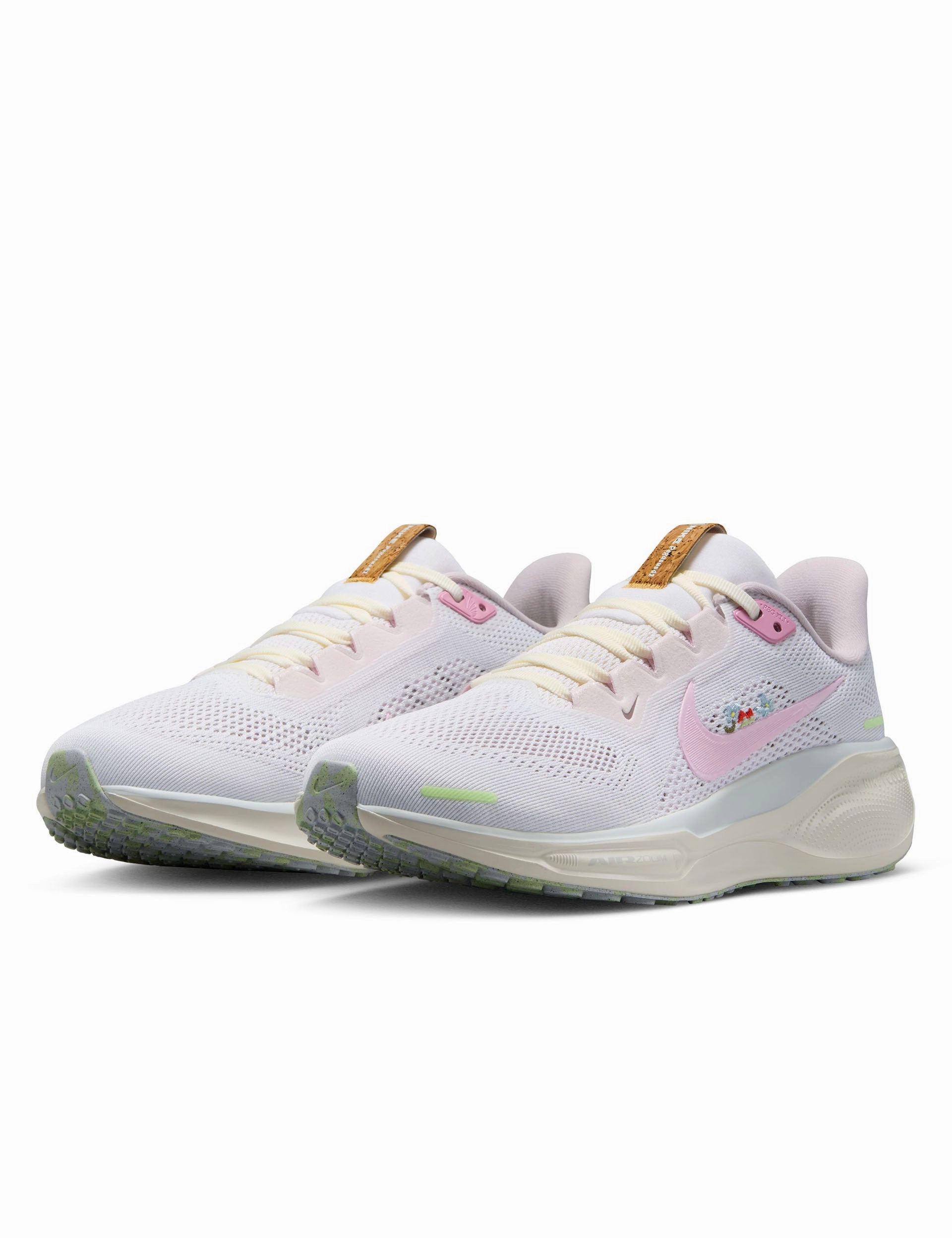 Pegasus 41 Shoes - White/Pink Foam/Sail/Football Grey Nike women's stylish athletic footwear