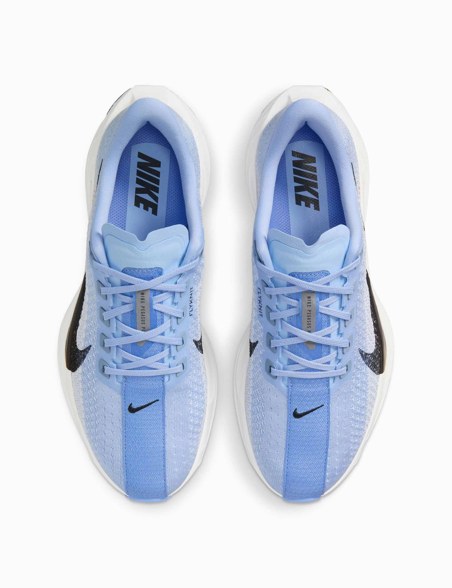 Pegasus Plus Shoes - Aluminum/Black/Royal Pulse/White Nike women's stylish athletic footwear