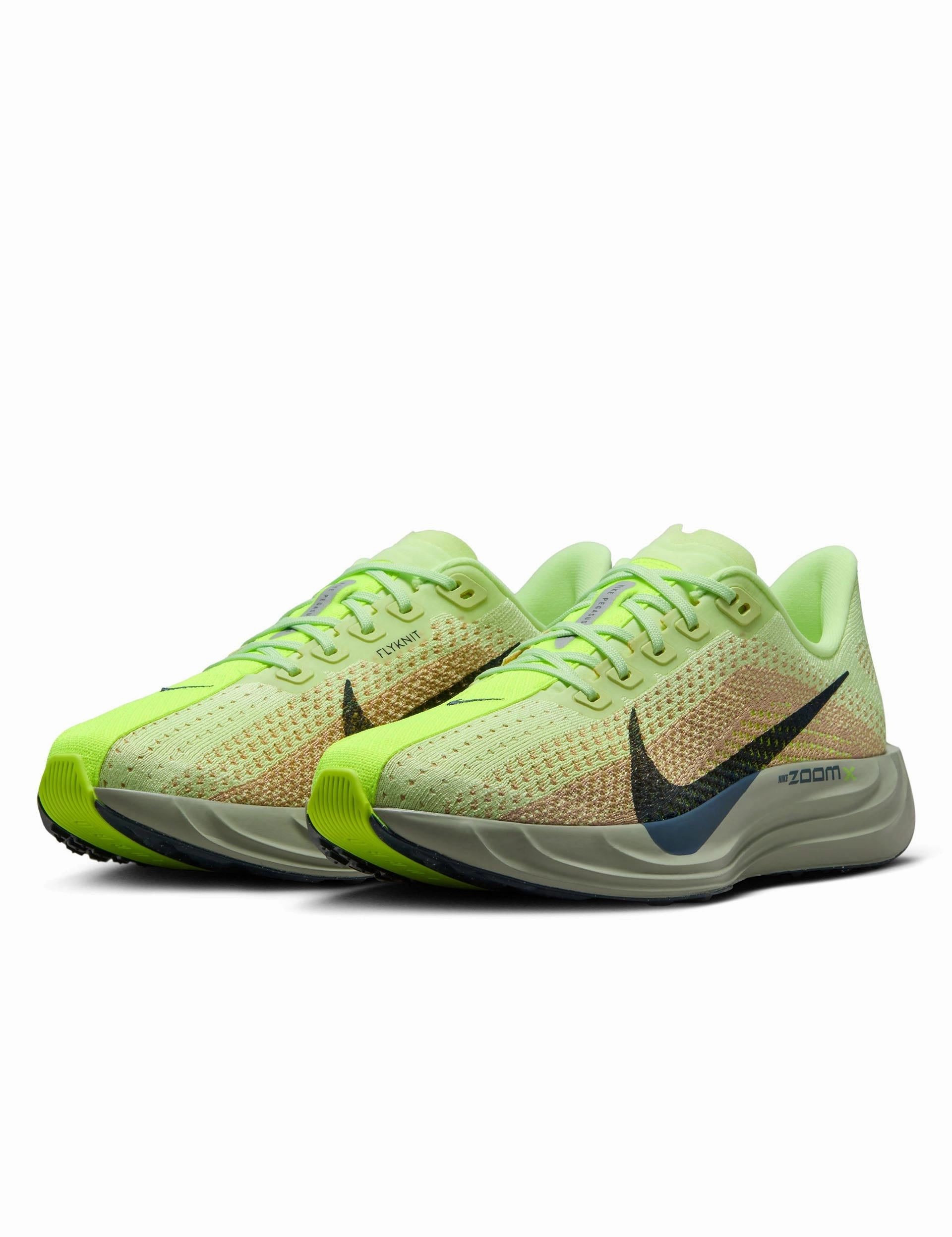 Pegasus Plus Shoes - Barely Volt/Armory Navy/Sesame Nike women's stylish athletic footwear