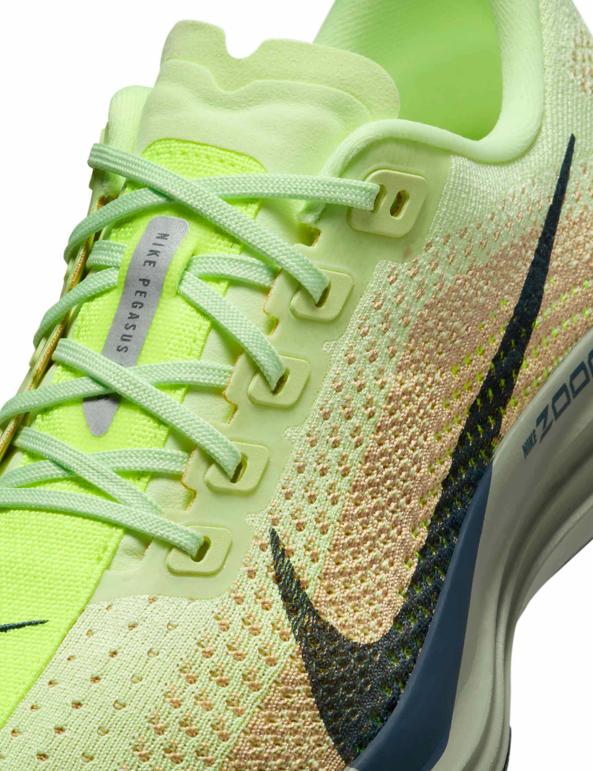 Pegasus Plus Shoes - Barely Volt/Armory Navy/Sesame Nike women's stylish athletic footwear