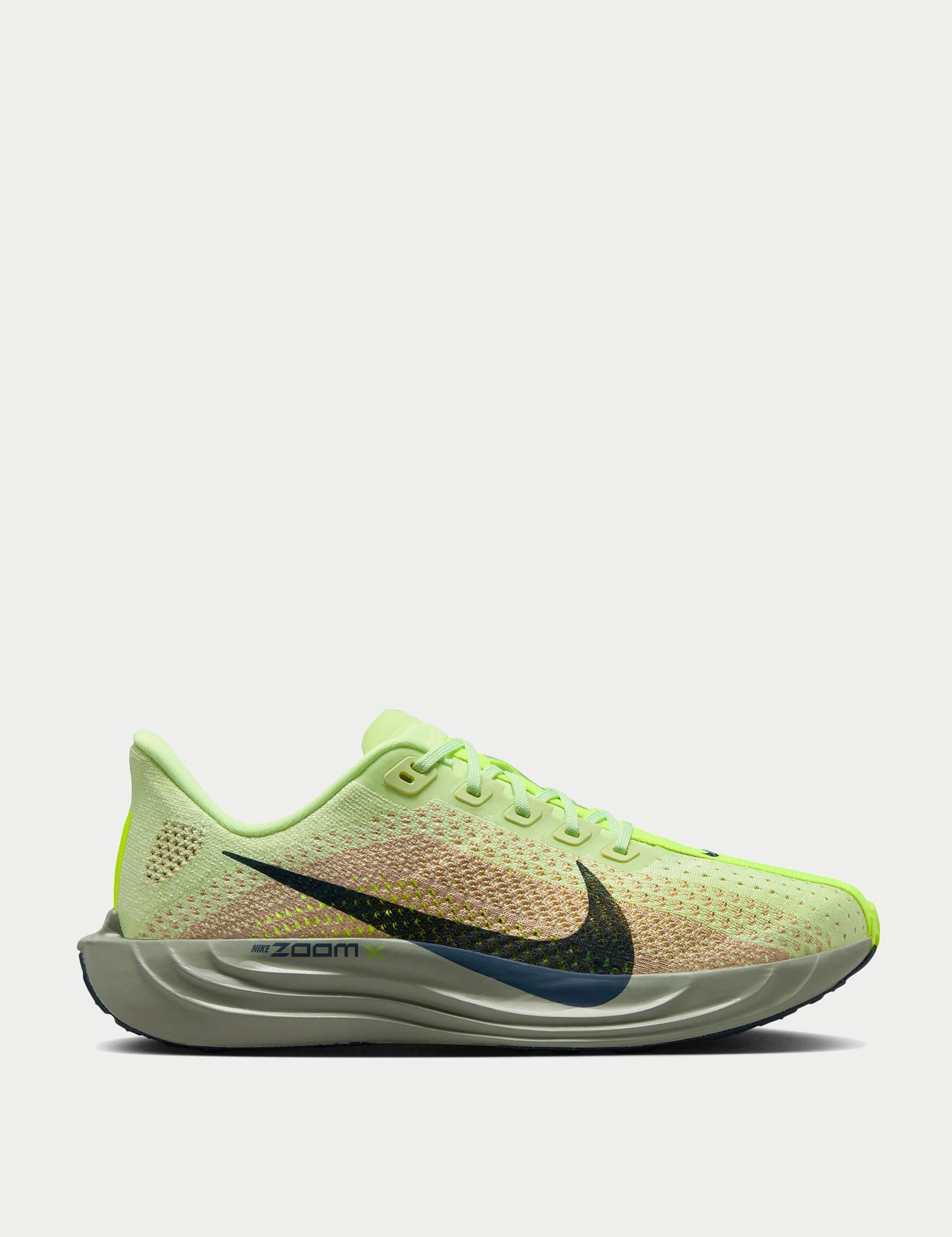 Pegasus Plus Shoes - Barely Volt/Armory Navy/Sesame Nike womens shoes with sleek design