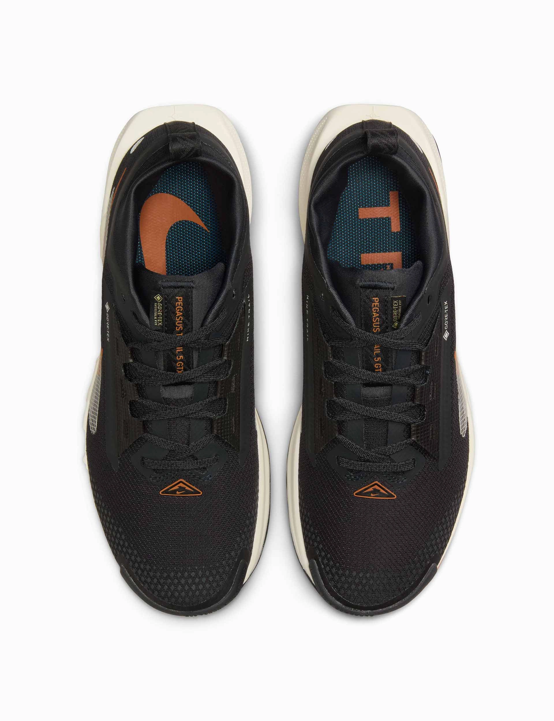 Pegasus Trail 5 Gore-Tex Shoes - Off Noir/Pale Ivory/Black/Monarch Nike women's stylish athletic footwear